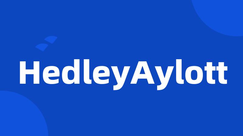 HedleyAylott