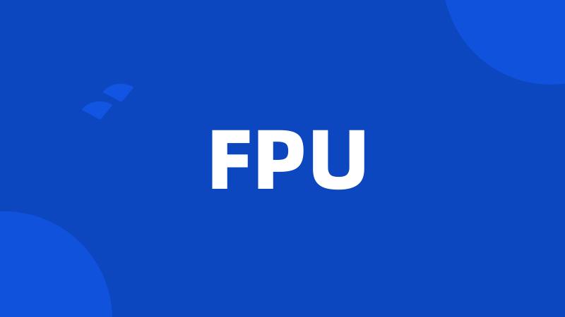 FPU