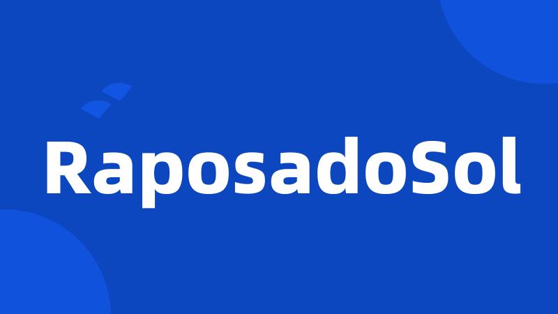 RaposadoSol