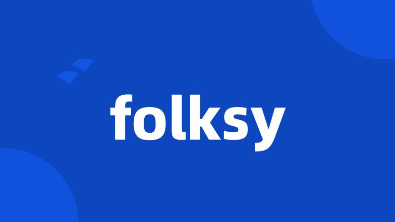 folksy