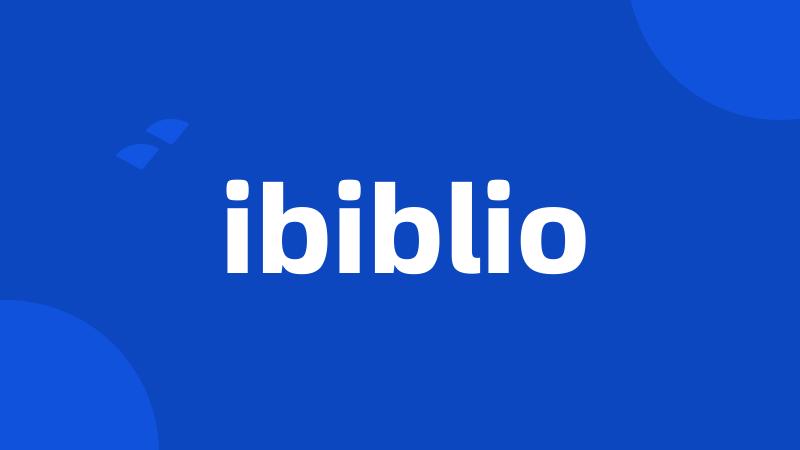 ibiblio