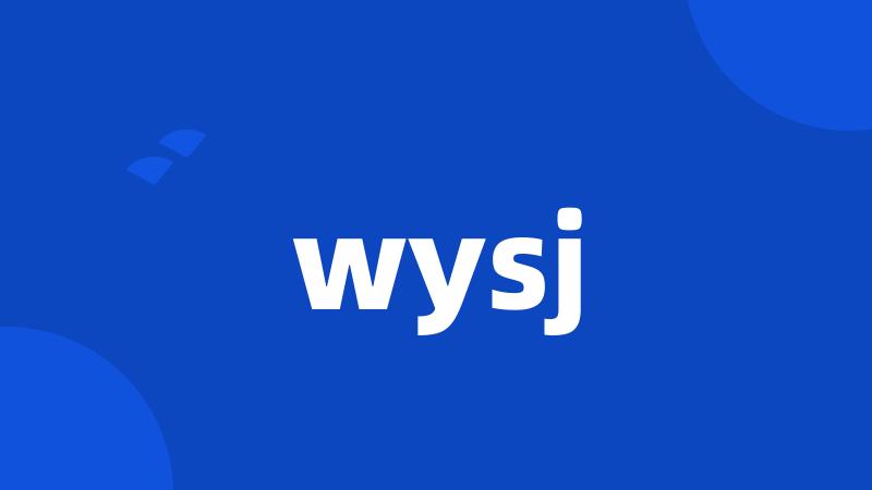 wysj