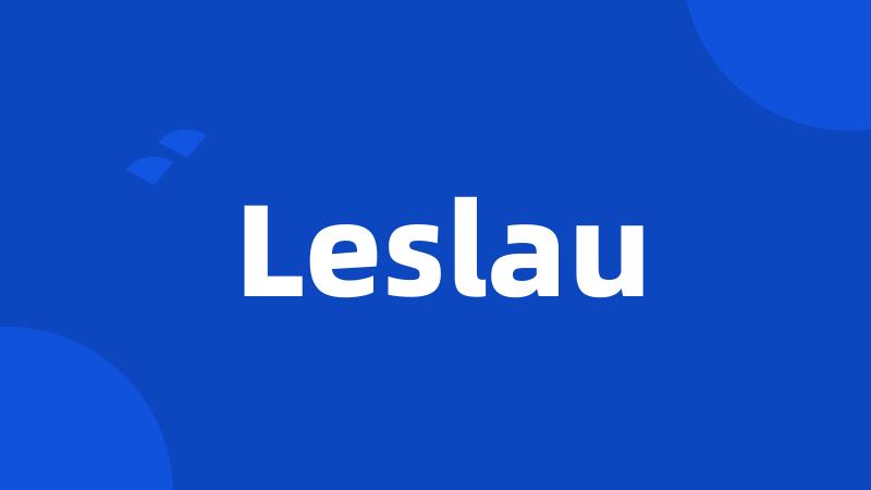 Leslau