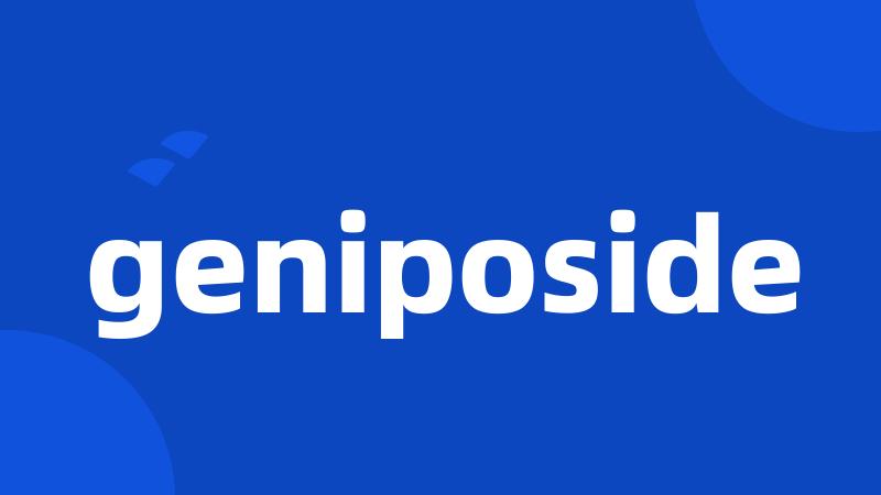 geniposide