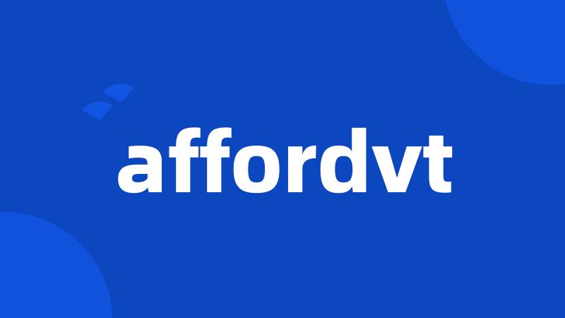 affordvt