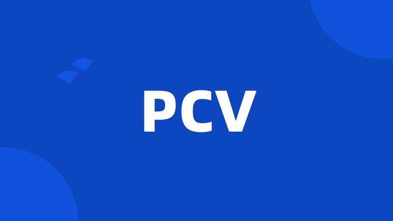 PCV