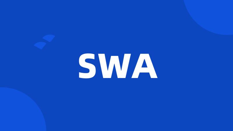 SWA