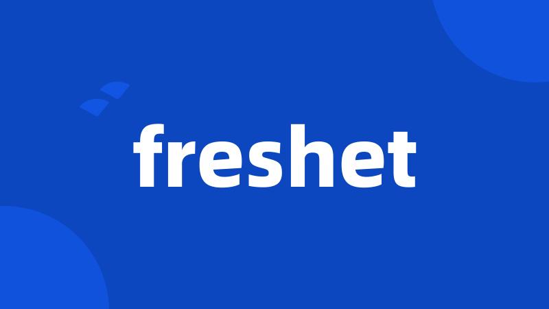 freshet