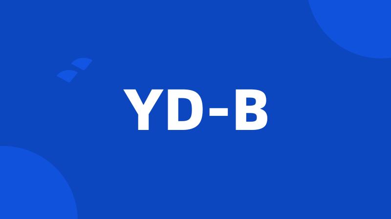 YD-B
