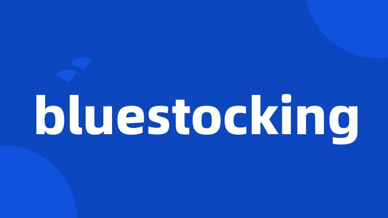 bluestocking