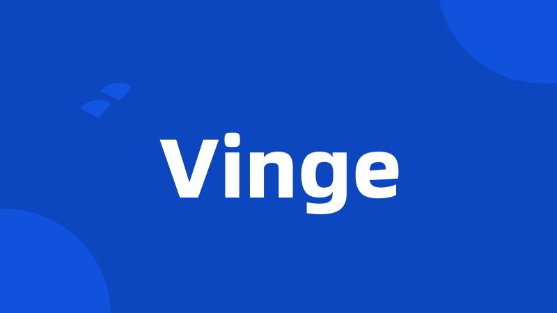 Vinge