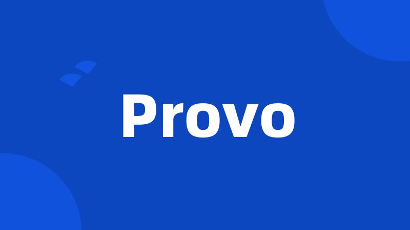 Provo