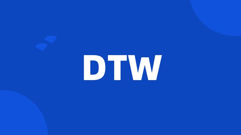 DTW