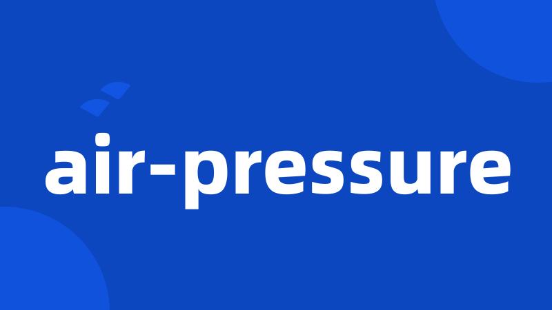 air-pressure