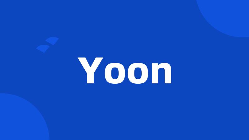 Yoon