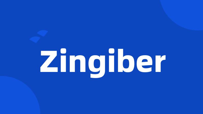 Zingiber