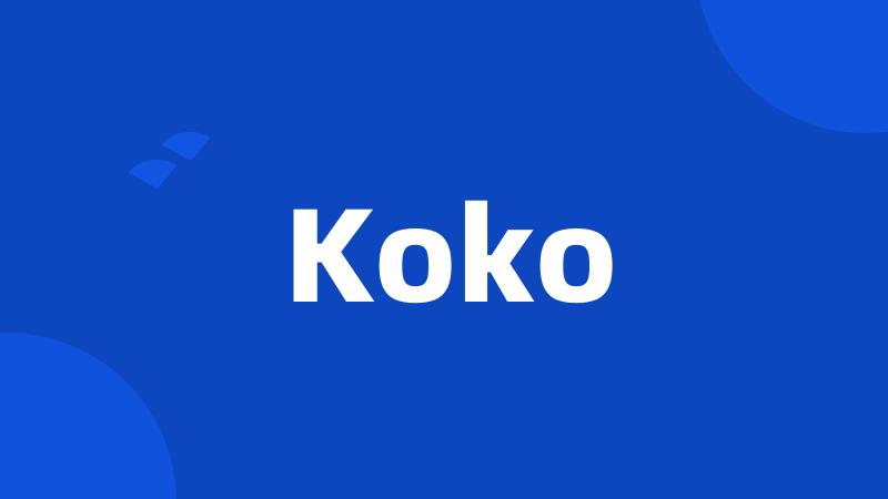 Koko