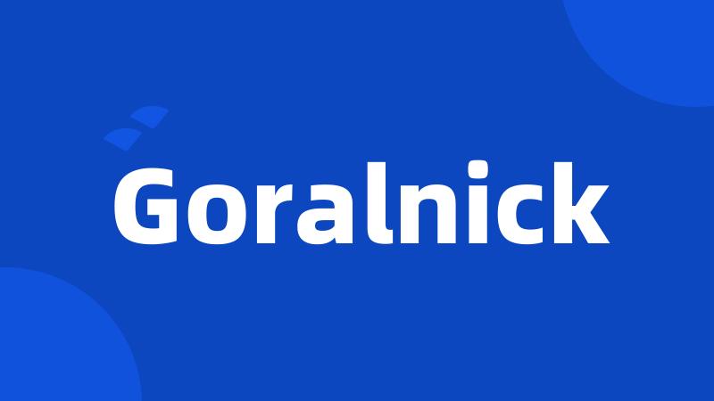 Goralnick