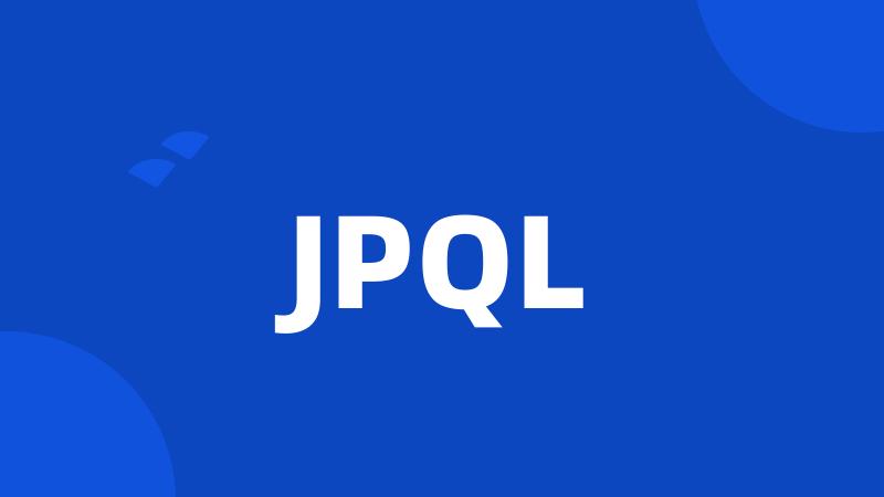 JPQL