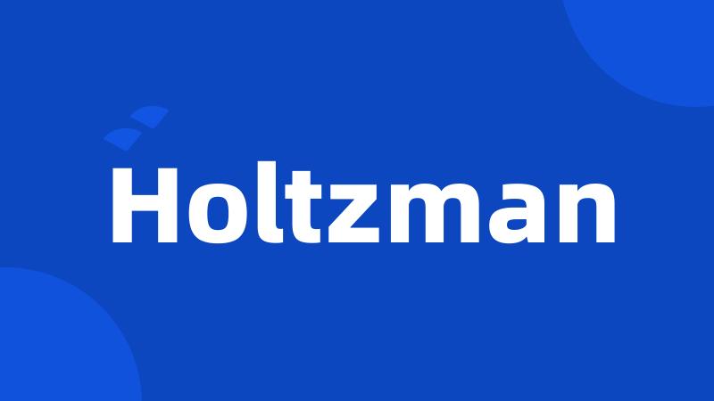 Holtzman