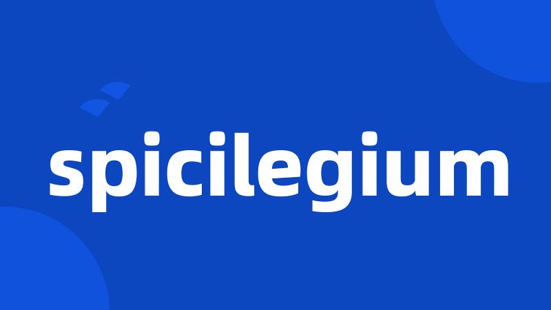 spicilegium