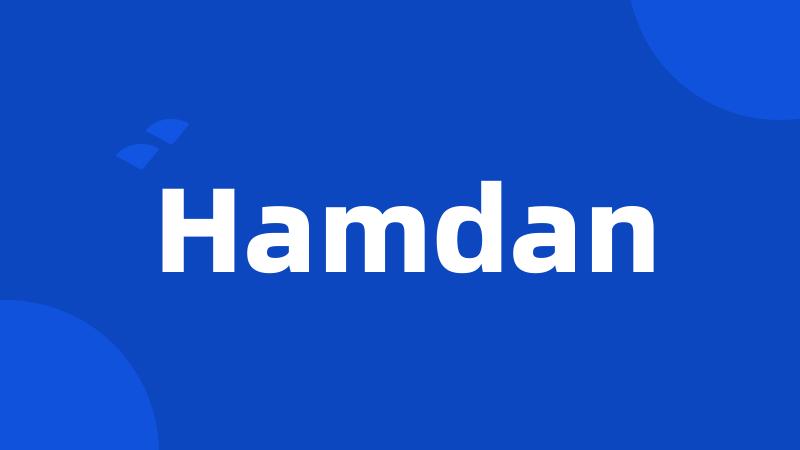 Hamdan