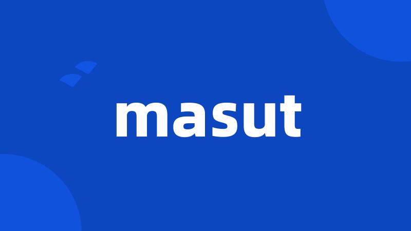 masut