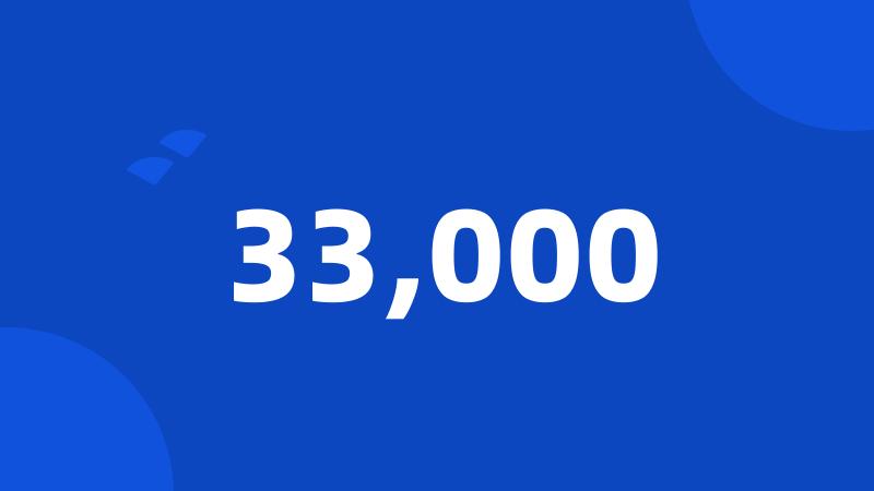 33,000