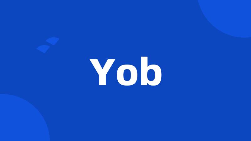 Yob