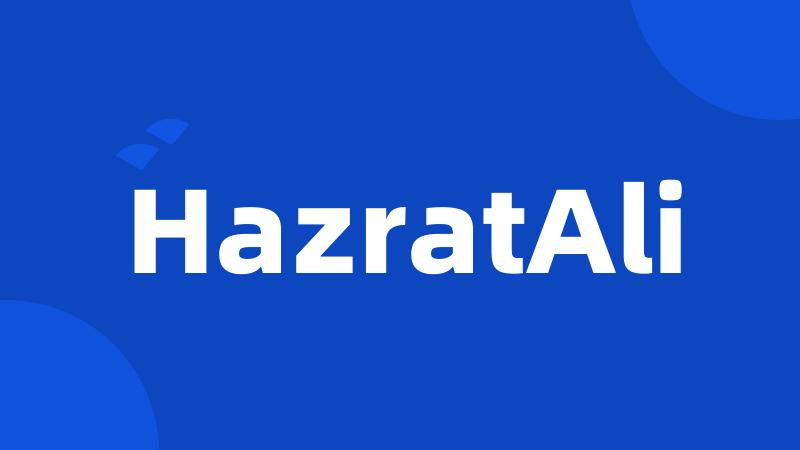 HazratAli