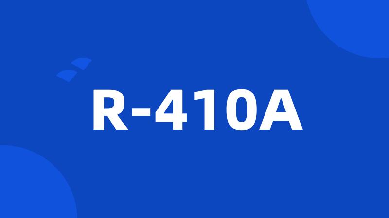 R-410A