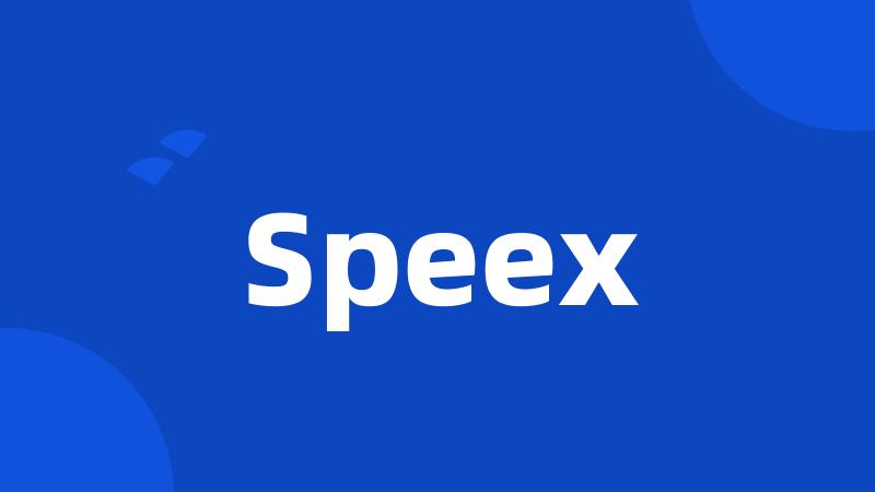 Speex