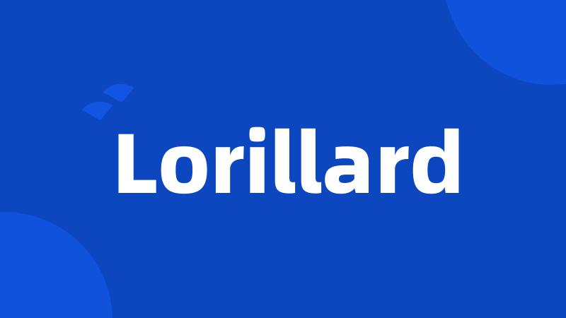 Lorillard