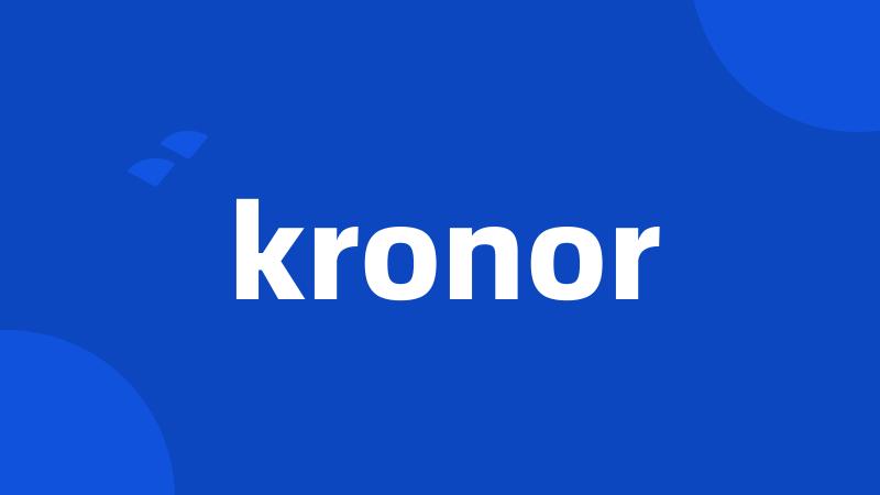 kronor