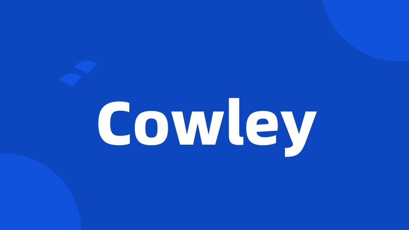 Cowley