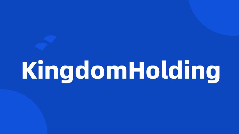 KingdomHolding