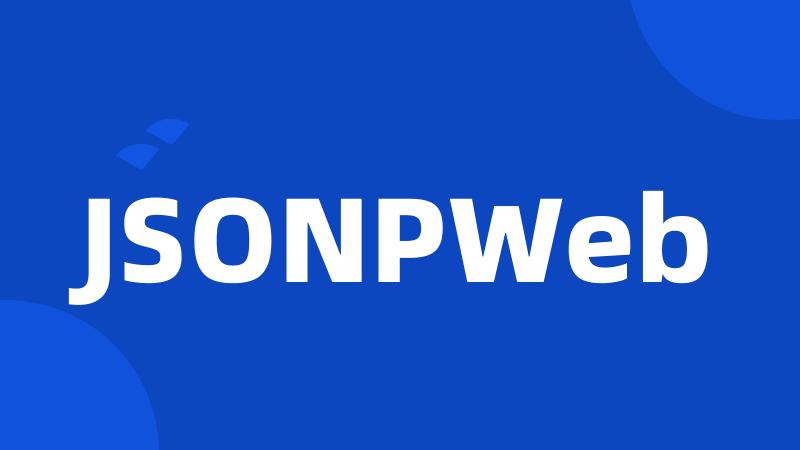 JSONPWeb