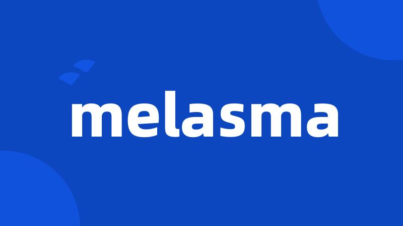 melasma