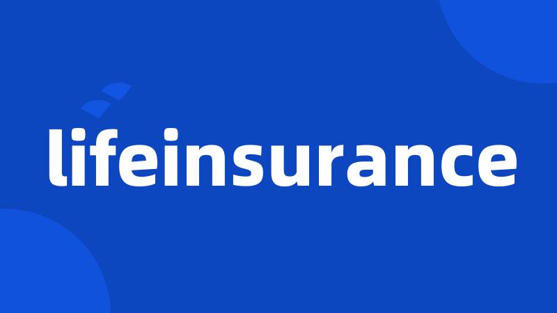 lifeinsurance