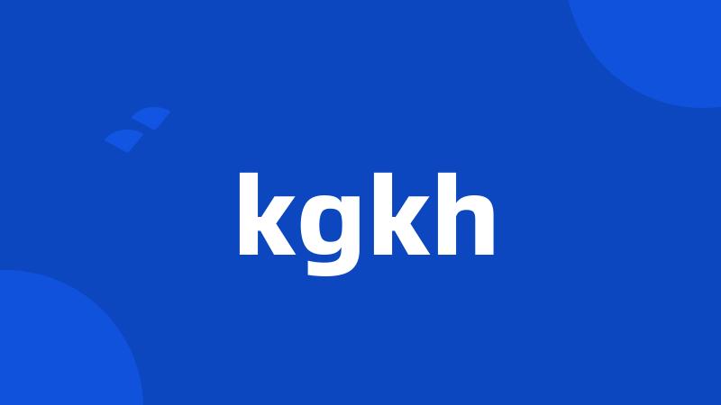 kgkh