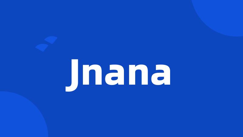 Jnana