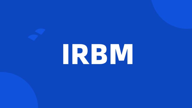 IRBM