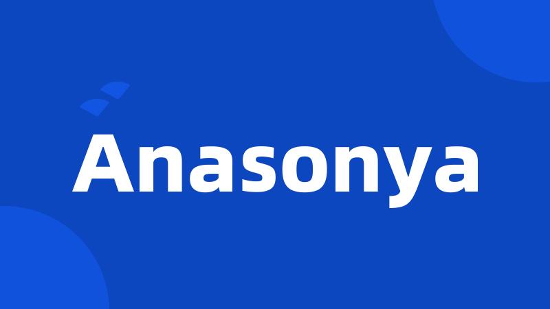 Anasonya