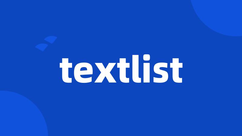 textlist