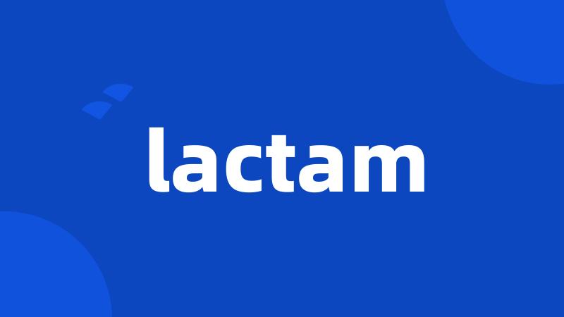 lactam