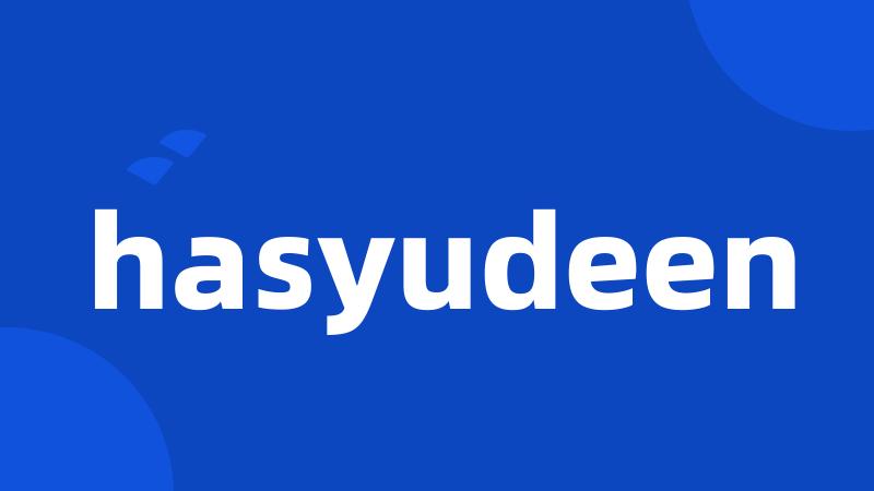 hasyudeen