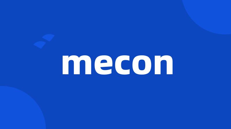 mecon