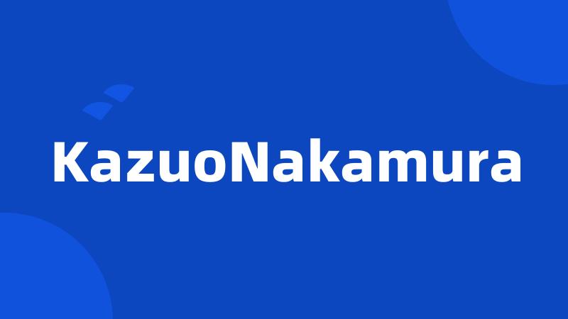 KazuoNakamura