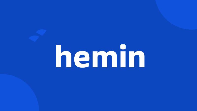 hemin