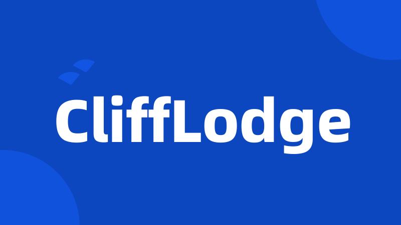 CliffLodge